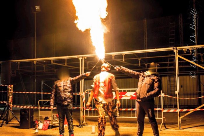 sputa fuoco oristano