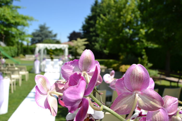 rito civile in giardino