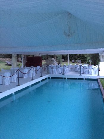 MONTAGGIO SU PISCINA