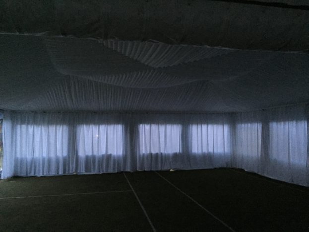 GAZEBO INTERNO PLISSETTATO