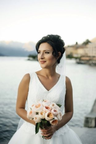 Sposa lago di Como