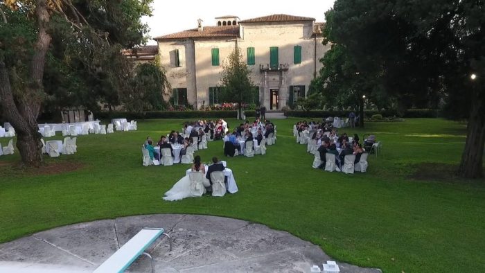 Ricevimento nel parco