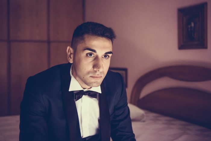 lo sposo: vestizione