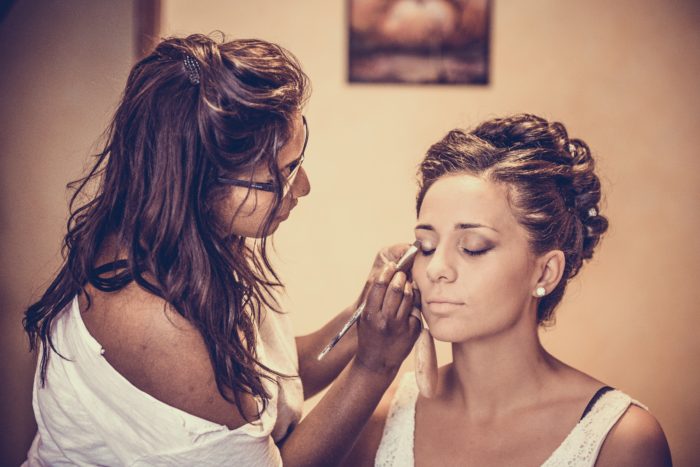 la sposa: vestizione