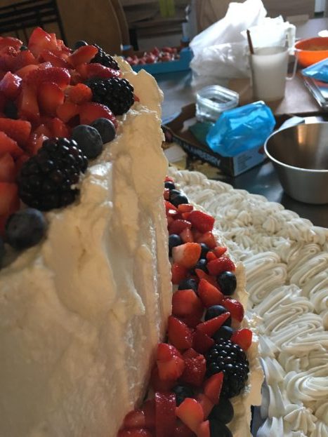 Chantilly con frutti di bosco 