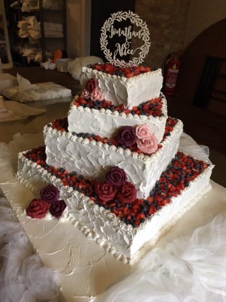 Rose cake