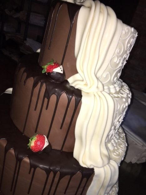 Bacio tra cacao e panna
