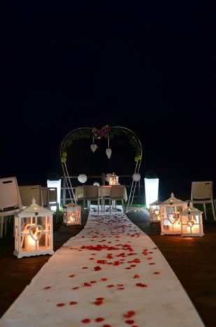 Matrimonio di sera