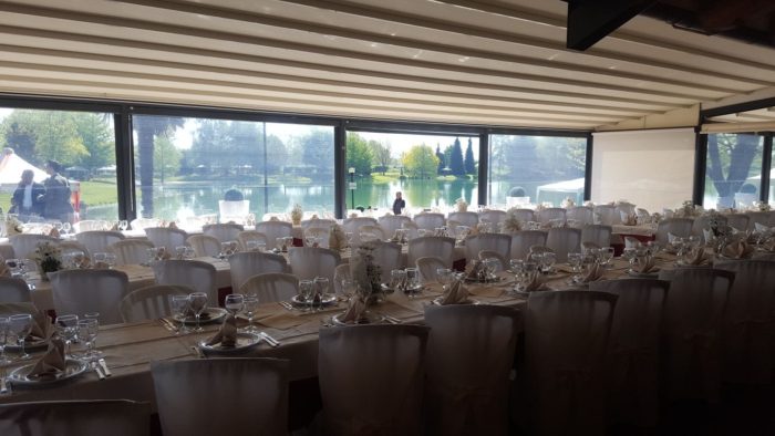 Allestimento tavoli