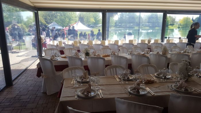 Allestimento tavoli