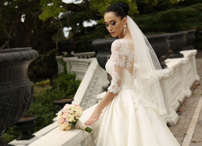 abito sposa castello