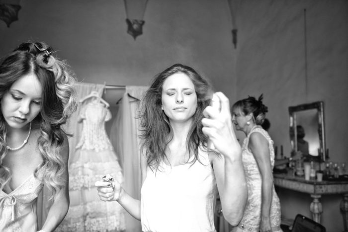 Preparazione della sposa