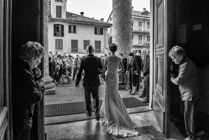 Uscita degli sposi