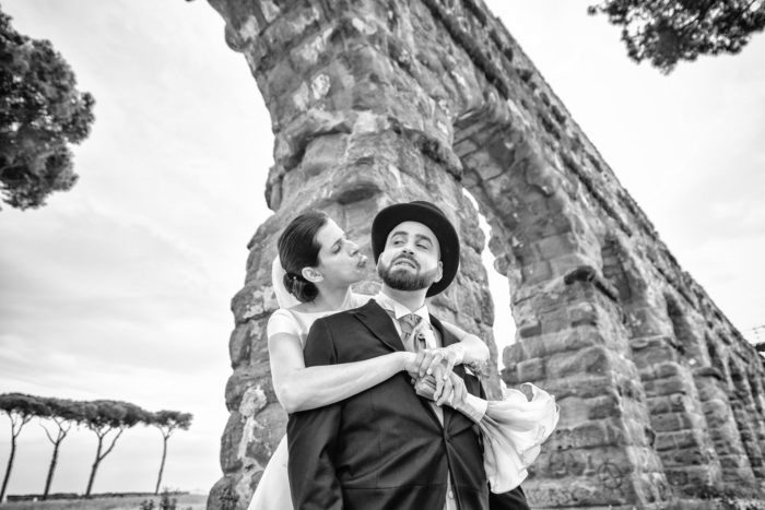 Ritratto di coppia a Roma