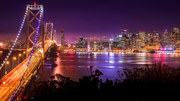 Luci della West Coast USA
