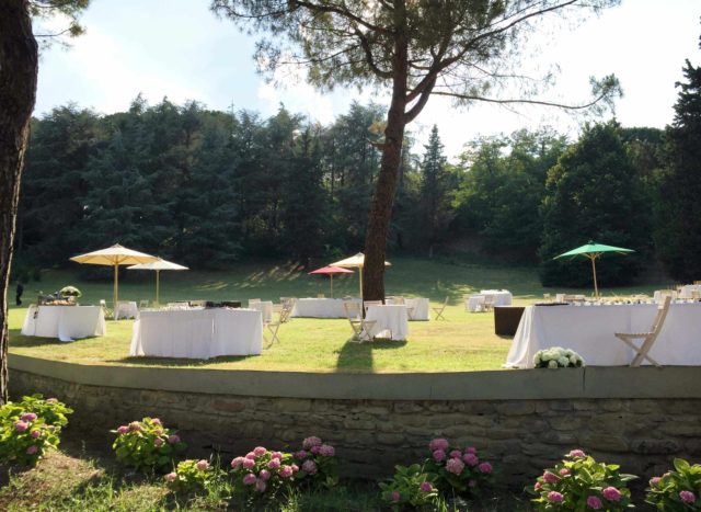Buffet in esterno