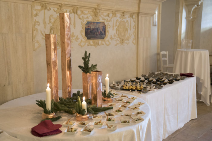 Aperitivo sala degli stucchi