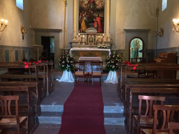 ...o in chiesa...