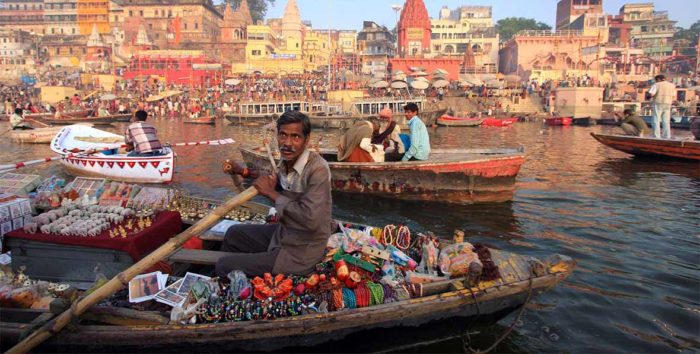 India fiume Gange Varanasi