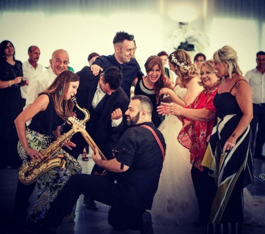 Sax & guitar Duel!!!