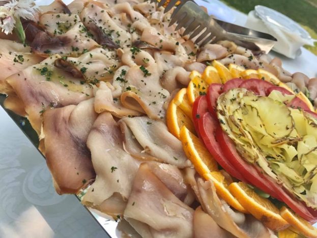 tagliere di affumicati