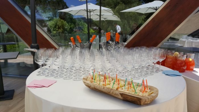 aperitivo in terrazza