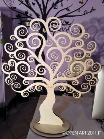 base tableau legno