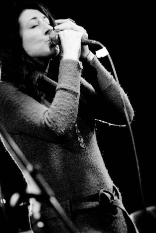 On stage