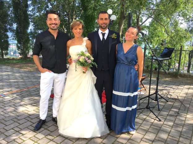 Con Alessandra e Claudio, 9/18