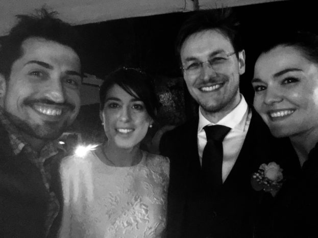 Con Alessandra e Luciano, 4/18