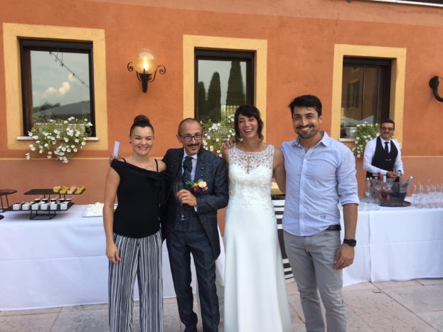 Con Evelina e Fabrizio, 8/18