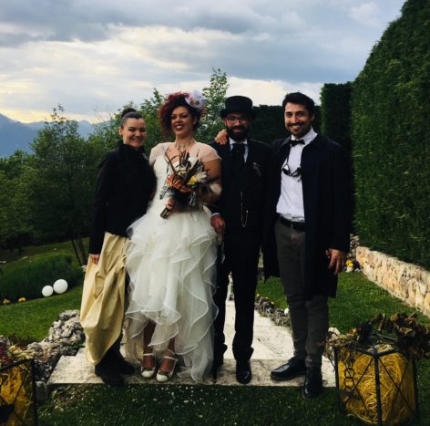 Con Teresa e Gianluca, 5/18