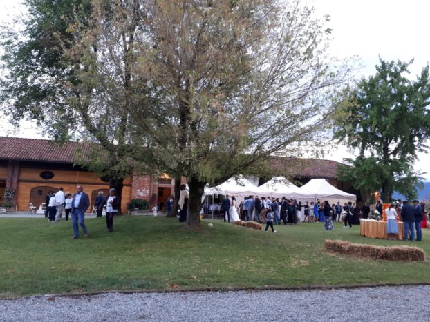 Corte con gazebo