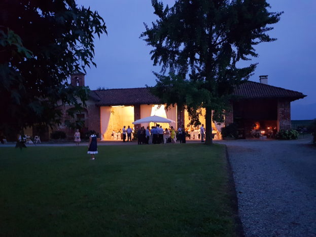 Porticato di notte