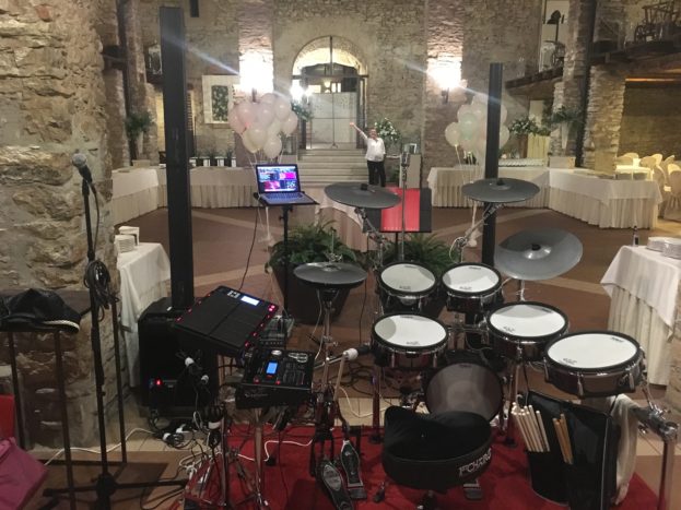V-drum al Carlo Magno