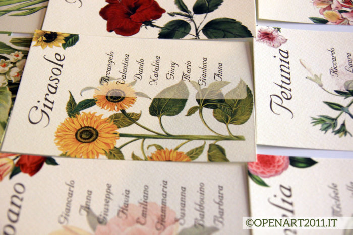tableau fiori vintage