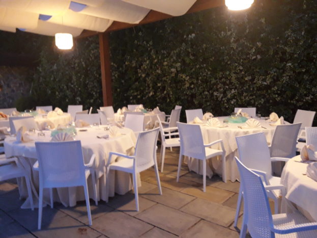 allestimento esterno