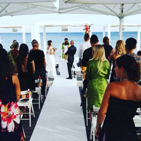 matrimonio in spiaggia