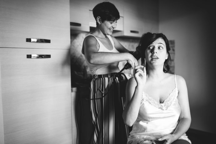 La preparazione di Giulia