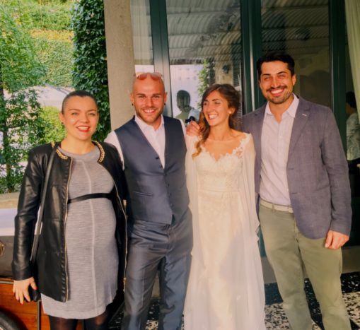 Con Ingrid e Matteo, 10/18