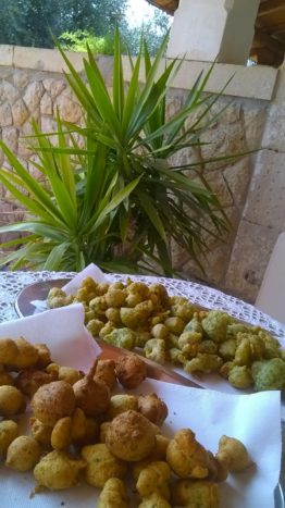 Frittelle all'Erba Marasina