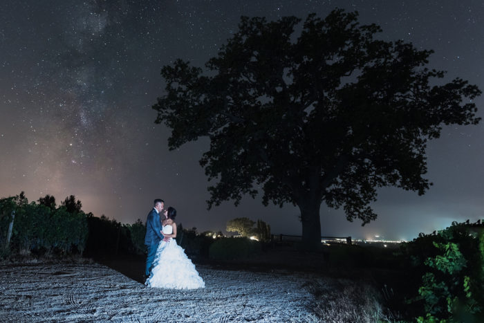 Bacio Sotto la via lattea