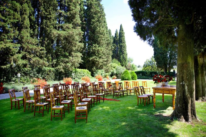 cerimonia in giardino
