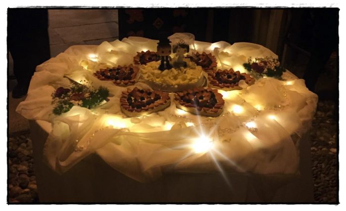 Presentazione Wedding cake