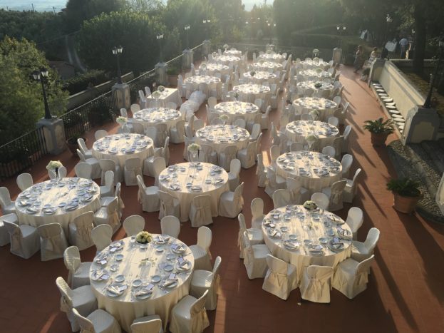 cena in terrazza
