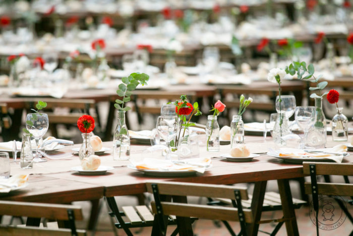 allestimento rustico&chic