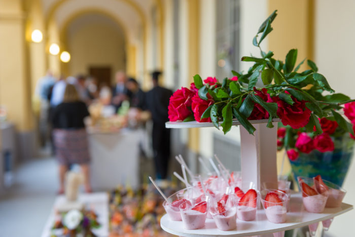 Buffet e decorazioni