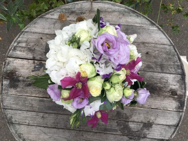 Bouquet ortensie