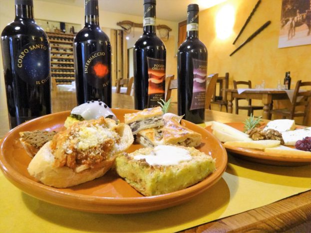 Crostini e vino