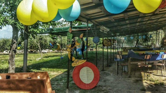 Allestimento palloncini